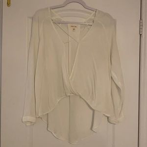 White shirt long blouse